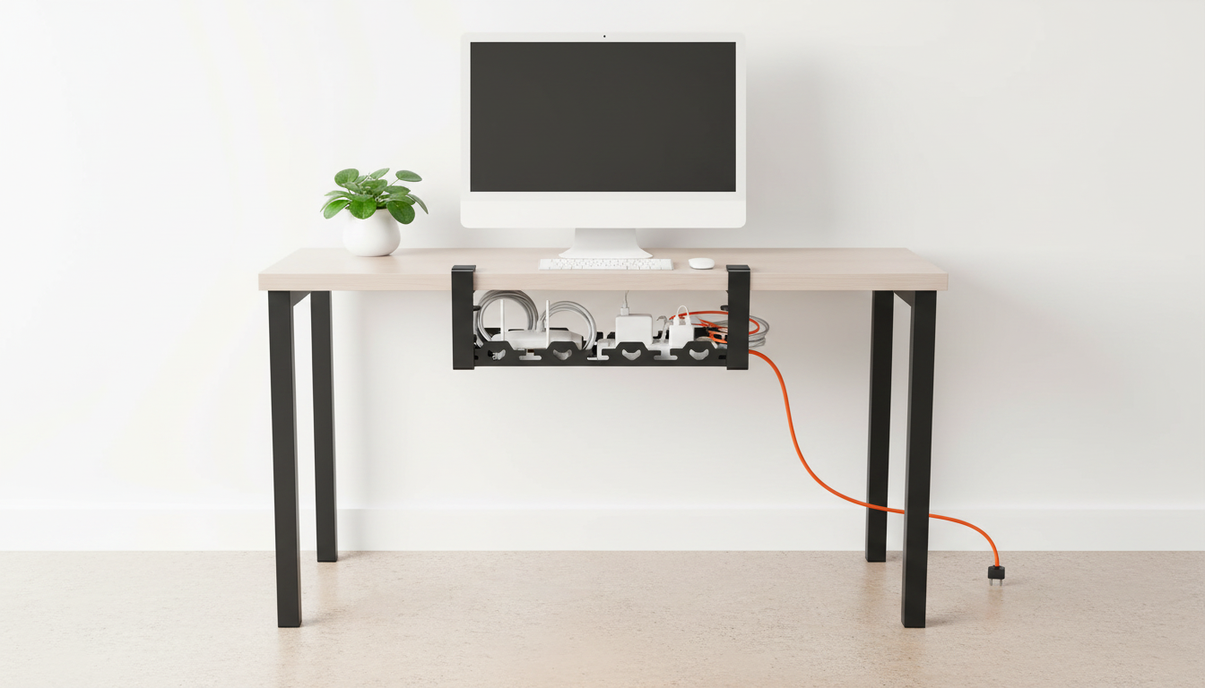 Desk after