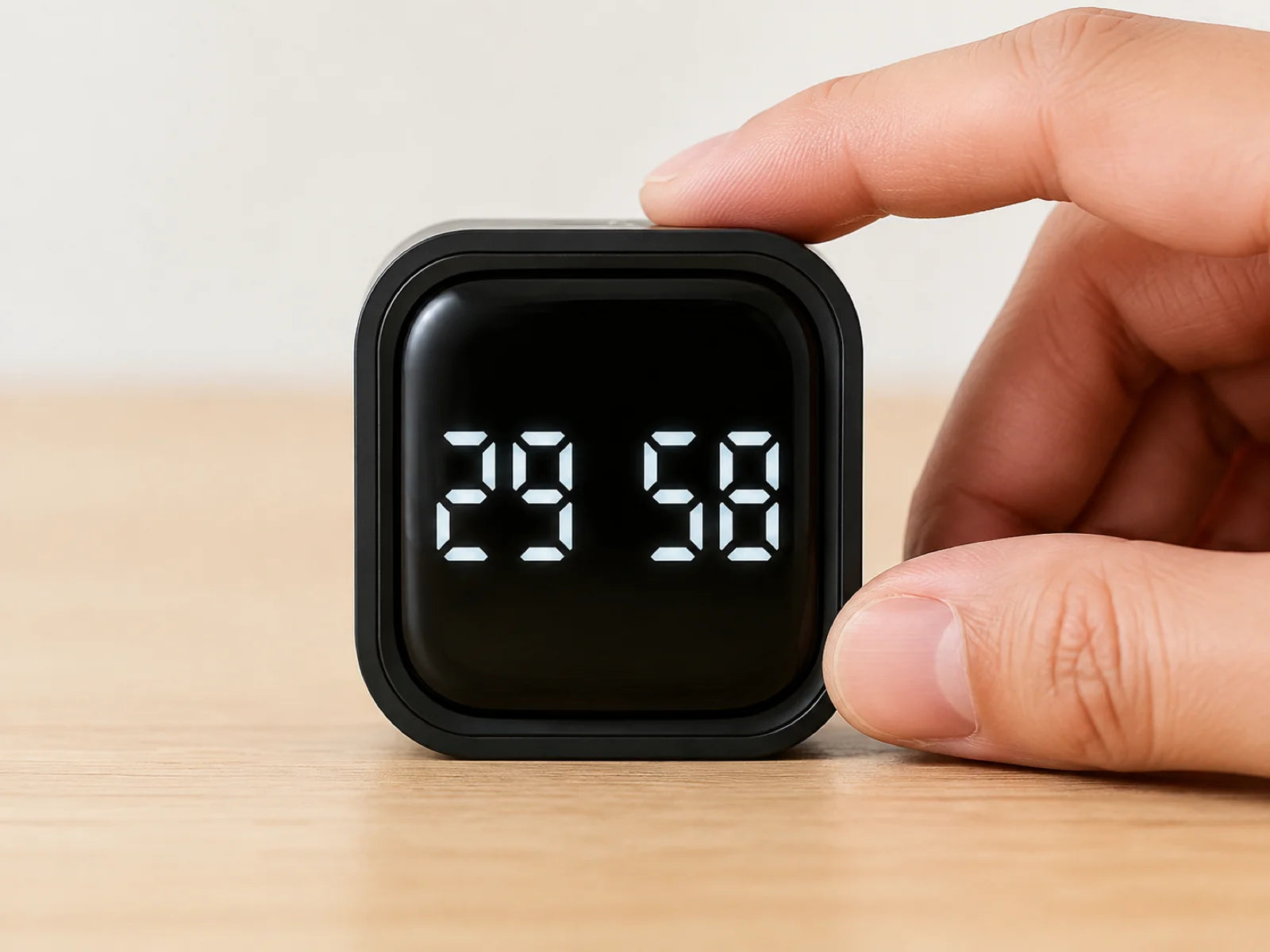 Turn it to 5, 10, 30 or 60.