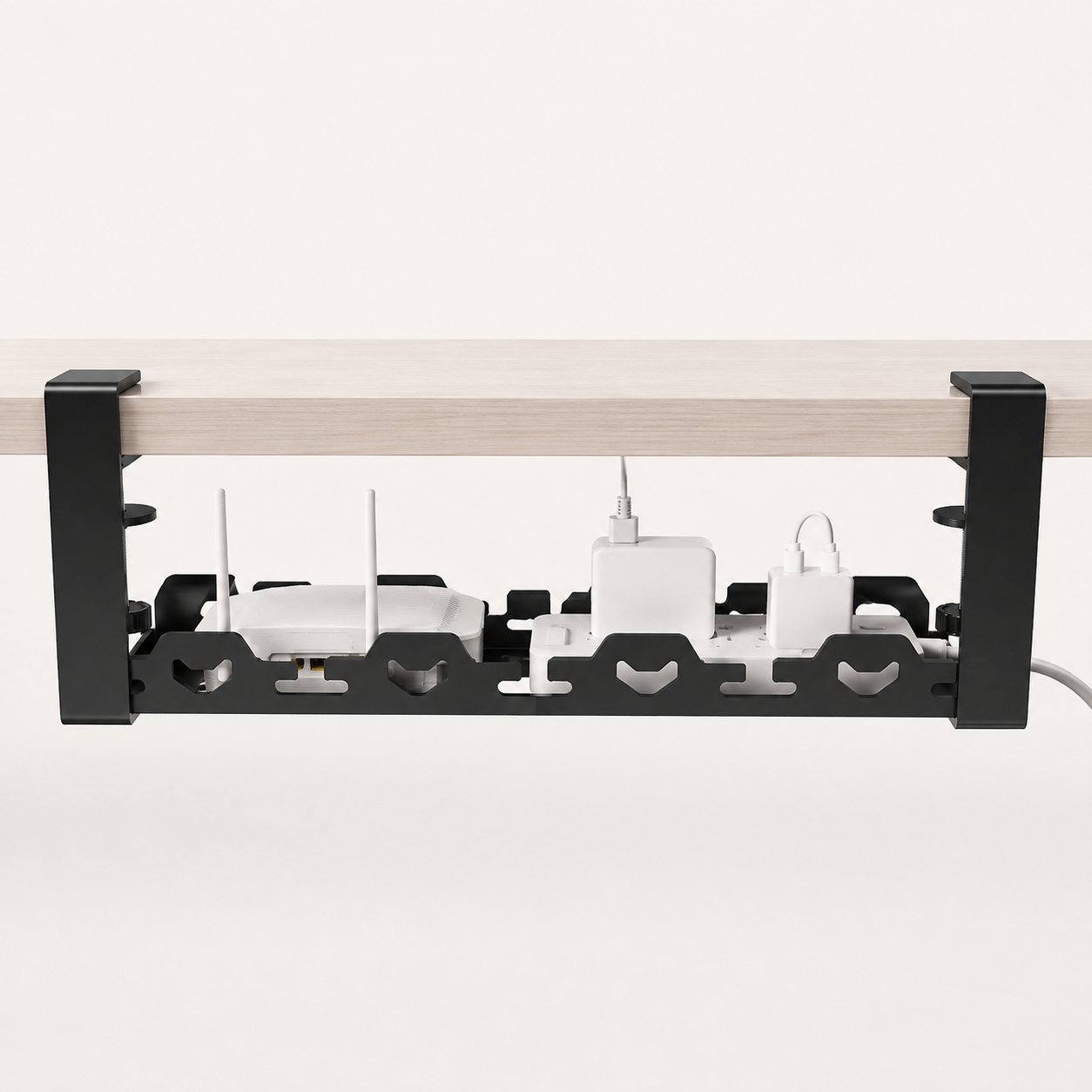 It hangs on your desk. That is the whole idea.