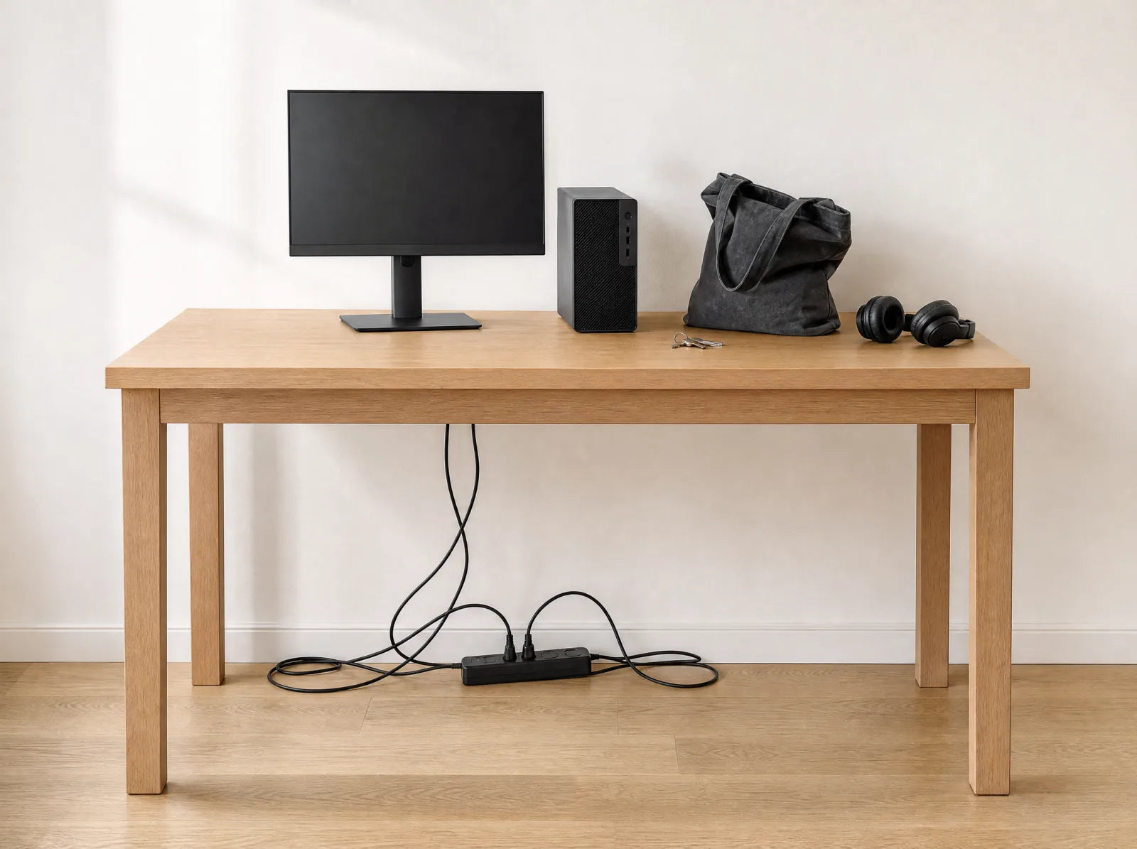 Desk before